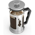 thumbnail image 3 of 6860 Preziosa Stainless Steel 3-Cup French Press Coffee Maker, Silver, 3 of 3