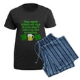 thumbnail image 5 of CafePress - Start In The Morning Pajamas - Women's Short Sleeve Print T-Shirt and Pants Dark Cotton Pajama Set, 5 of 7