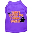 thumbnail image 4 of Mirage Pet Don't Scare Me, Poops Easily Screen Print Dog Shirt White Lg, 4 of 10