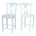 thumbnail image 3 of International Concepts Empire counterheight stool, with solid wood seat, 24"SH, 3 of 4
