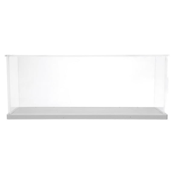 Gratier Clear Acrylic Display Case Transparent Assemble Box Cosmetic Display Cases Figures Collectibles Showcase Shoe Box Bag Organizer for Home Office