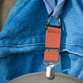 thumbnail image 5 of Hands-Free Hat Clip, Hat Clips for Travel on Bag,Quick Access & Removal,Travel Accessories(Orange), 5 of 8