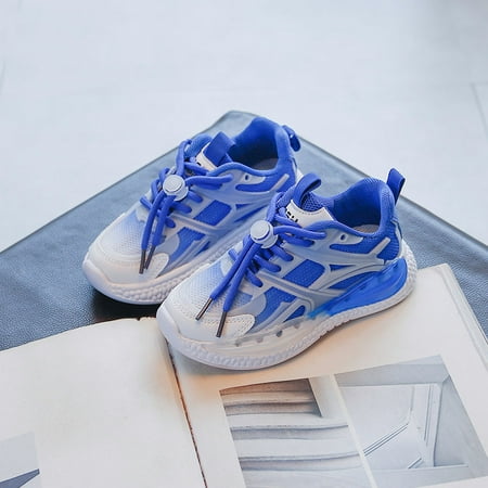 

HuaAngel Boys Girls Kids Youth Luminous Gradient Color Sports Casual Shoes Sneakers W400 Sizes 9.5C-5Y
