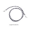 thumbnail image 4 of tredstone Glasses Strap Unique Eyeglasses Hanging Chain Eyewear Fix Rope Anti-lost Ropes Fashion Accessory Fixator Chains for Fixing Decor Black, 4 of 8