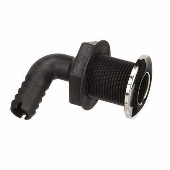 Seachoice 90 Degree Stainless Steel Covered Thru-Hull