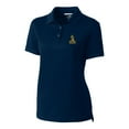 thumbnail image 2 of Women's Cutter & Buck Navy Northern Arizona Lumberjacks Advantage Tri-Blend Pique Polo, 2 of 3