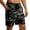 Black, variant on Mens Camo Shorts Loose Fit Cargo Shorts for Men Multi Pocket Lightweight Fishing Hiking Cargo Shorts