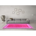 thumbnail image 3 of Ahgly Company Indoor Rectangle Abstract Pink Contemporary Area Rugs, 3' x 5', 3 of 4