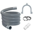 thumbnail image 5 of Universal Washing Machine Drain Hose, Washer Drain Hose Extension Kit with 1 Extension Adapter and 2 Hose Clamps, 5 Feet, 5 of 8