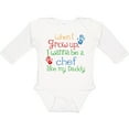 thumbnail image 3 of Inktastic Chef Like Daddy Boys or Girls Long Sleeve Baby Bodysuit, 3 of 5