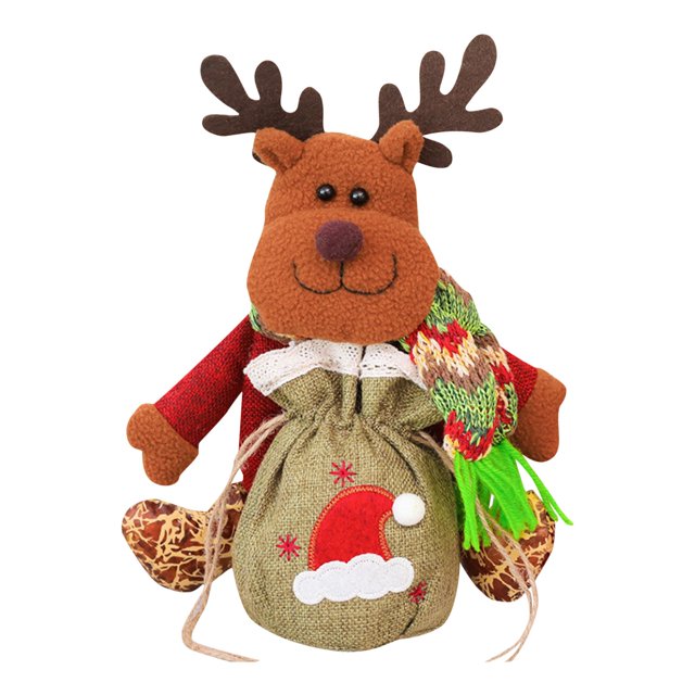 Christmas Decorative Gift Bag Christmas Eve Apple Bag Creative Cartoon Apple Bag Tree Candy Gift Storage Bag