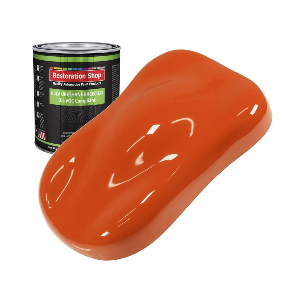 Hugger Orange 1 Quart Low VOC URETHANE BASECOAT Car Auto Body Paint