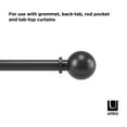 thumbnail image 5 of Umbra Bolas 1" Expandable Curtain Rod 72-144", 5 of 11