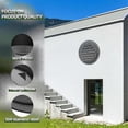 thumbnail image 4 of 4inch 304 Stainless Steel Air Vents, Louvered Grille Cover Vent Hood Flat Ducting Ventilation Air Vent Wall Air Outlet, 4 of 5