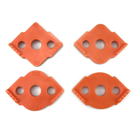 

OOKWE Corner Jig Radius Quick Jig Woodworking Tool Radius Corners Trimming Router Bit
