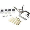 thumbnail image 4 of Fingerboard Handheld Fret Press Insert Tool With 9 Radius Inserts Guitar Luthier Fret Press With 9 Radius Inserts Shenzhuyue, 4 of 8