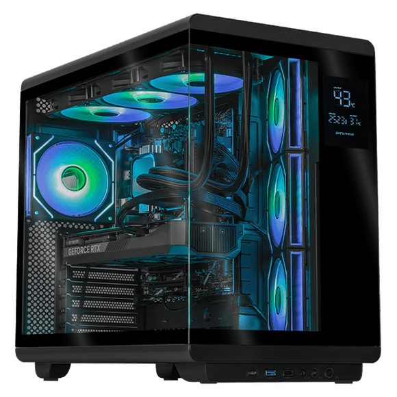 PC Gamer IA DXT GAMING NVIDIA GeForce RTX 5070 Ti Intel Core i9 14900KF 32GB DDR5 SSD 2TB Sistema Liquido WIFI Black Alto Desempeño Creativo con IA Integrada