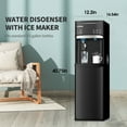 thumbnail image 6 of SOOPYK 3 in 1 Hot and Cold Water Dispenser with Ice Maker Bottom Load  for 3 or 5 Gallon Bottle 22lbs Daily Capacity Bullet-Shaped Ice, Black, 6 of 12
