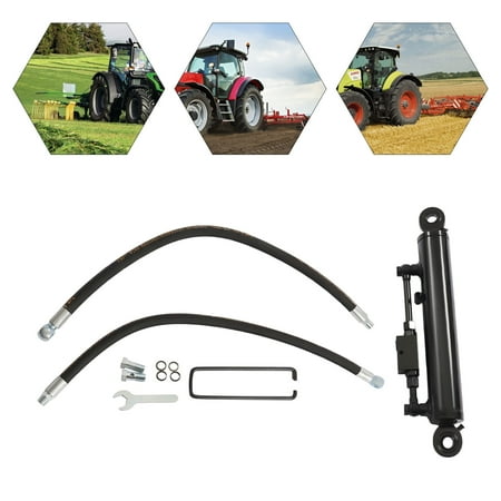 

Hydraulic Top Link Cat 1-1 with Locking Block 16 1/8- 22 7/16 and 2 x Hose