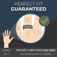 thumbnail image 4 of YWC-Silicone Wedding Rings for Men 2 Layers - 7 Rings / 4 Rings / 1 Ring - Engraved Middle Line Beveled Edge Rubber Engagement Bands - 8.2mm Width 2.5mm Thickness, 4 of 4