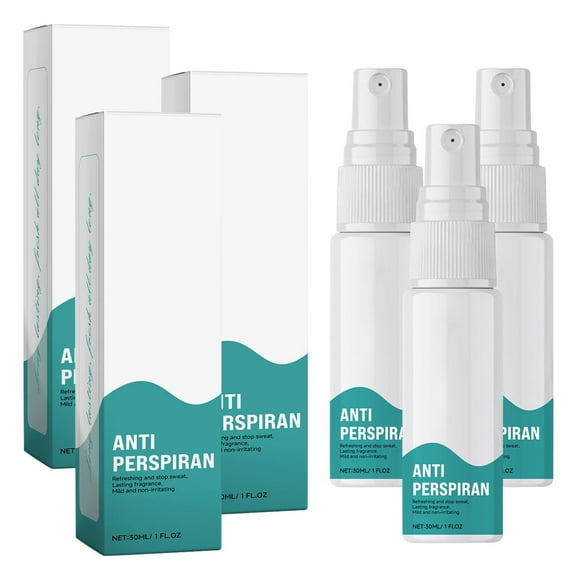 Clearance and Reduction!3PC Antiperspirant Deodorant Spray Against Sweaty Hands | Hand Sweat | Sweaty Feet | Sweating On The Face & Body 30ml