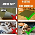thumbnail image 2 of Mistaha 16 Pack Rug Grippers for Area Rugs, Non Slip Rug Gripper on Carpet for, 2 of 7