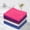 Multicolor, variant on yulier 6 Pcs Hand Towels for Bathroom, Solid Color Washcloths Face Towels Hair Towels, Super Soft Highly Absorbent Quick Dry Towels for Home Gym Hotel Spa Kitchen, 13.7" x 29.5", Purple