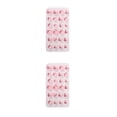 thumbnail image 1 of Vogacara 1 Juego de puntas de uñas artificiales dibujos animados patrón encantador uñas postizas pegatinas cortas desmontables Kit de Type1 NO1, 1 of 6