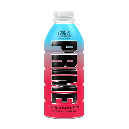 Prime Hydration Sports Drink, Cherry Freeze, 16.9 fl oz, Bottle