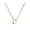 GoldD, variant on Necklaces & Pendants Elegant Gold Initial Necklace for Women A–Z Alphabet Letter Pendant Jewelry, 45+5cm, GoldK