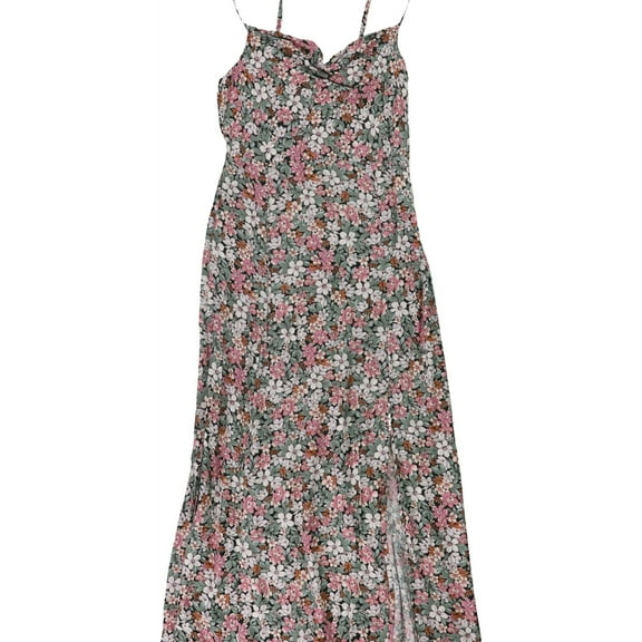 American Eagle Womens Floral Sundress, Pink, X-Small