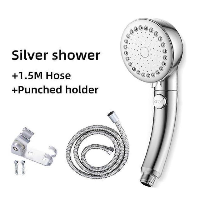 Pommeau de Douche SPA Pluie Douchette Multifonction Réglable Haute Pression Économiseur d'Eau