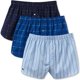 thumbnail image 1 of Lacoste Hombre 3-Pk. Calzoncillos tipo bóxer estampados, azul, extragrande Lacoste boxeadores, 1 of 1
