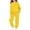 Yellow, variant on MZXELPRJD Girls Sweatsuit Set Toddler Girl 2 Piece Outfits Kids Patchwork Elastic Hem Sweatshirts and Sweatpants Spring Solid Color Joggers Set