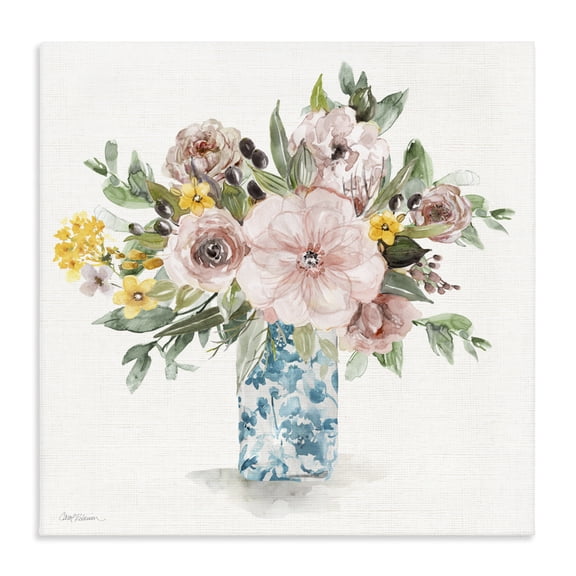 Stupell Industries Summer Chinoiserie Vase Canvas Wall Art, design by Carol Robinson