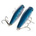 thumbnail image 6 of Ozark Trails Hard Plastic Saltwater Inshore Popper Fishing Lures, 2-pack. Painted in Fish Attracting Colors., 6 of 10
