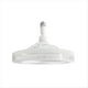 thumbnail image 1 of Ventilador con enchufe E27, bombilla LED regulable de 3 colores, ventilador de techo atornillado para dormitorio, ventiladores de techo de cristal., 1 of 7