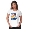thumbnail image 3 of Retro 77 Old School Video Gamer Womens Slim Fit Graphic Tee Brisco Brands M, 3 of 5