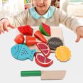 thumbnail image 4 of PAQUETE DE 7 JUGUETES DE ALIMENTOS COGNICIÓN DE LA COCINICIÓN DE COCINA DE COCINA DE COCINA PLAYSET FRUERO EDUCACIONAL DIY TENENDO EDUCACIÓN EXPLICIDAD REGALOS PARA NIÑOS FRUTOS Y VEGETALES Scienceny FN001352-02B, 4 of 6