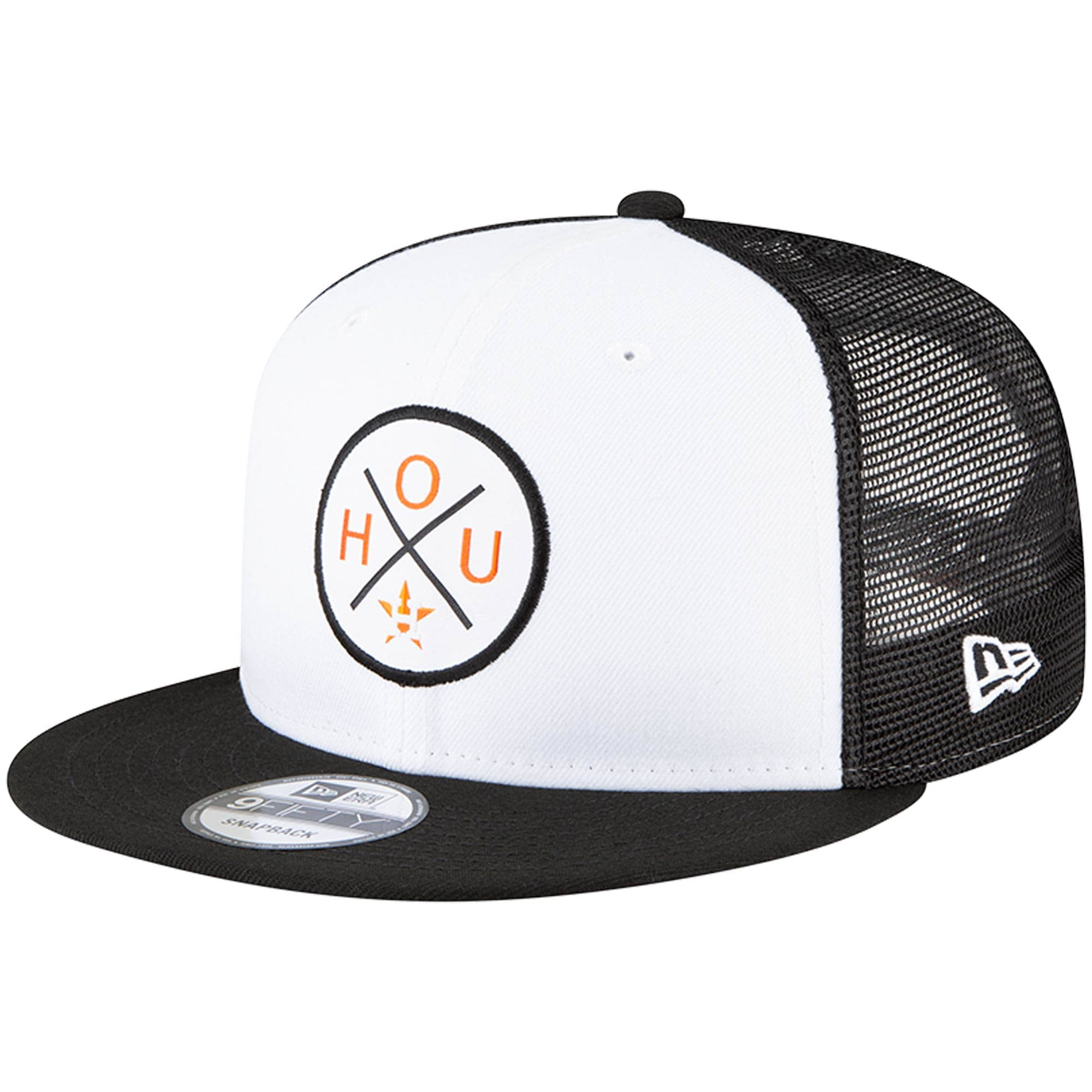 black and white astros hat