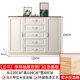 thumbnail image 1 of Gabinete de almacenamiento en el pecho, cómoda moderna y sencilla, de madera maciza, para sala de estar, gabinete de almacenamiento europeo, dormitorio, cajón blanco, 1 of 4