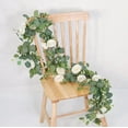 thumbnail image 5 of Specollect Artificial Garland Flowers, 6ft Floral Greenery Garland Rose Flower Vine Garland with Mixed Peony Flowers and Green Leaves for Wedding Dining Table Home Party Decor, 5 of 6
