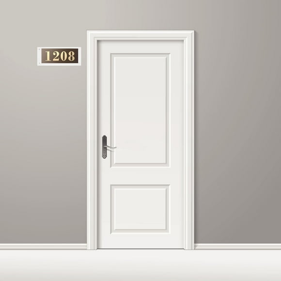 FENGGUIQU Acrílico Para Puerta De Oficina Resistente Para Uso Diario Y Cambio De Información