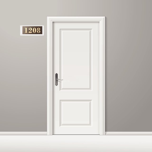FENGGUIQU Acrílico Para Puerta De Oficina Resistente Para Uso Diario Y Cambio De Información