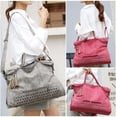 thumbnail image 6 of MMYGU Shoulder Bag for Women Retro PU Leather Crossbody Bag Large Capacity Work Messenger Satchel Hobo Ladies Tote Bag, 6 of 7