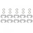 thumbnail image 2 of 10Pcs Bird Parrots Leg Ring Outdoor Fly Training Activity Opening Clip Accessories#9, 2 of 14