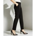 thumbnail image 3 of Bar III Womens Straight Leg Dress Pants Navy 14, 3 of 5