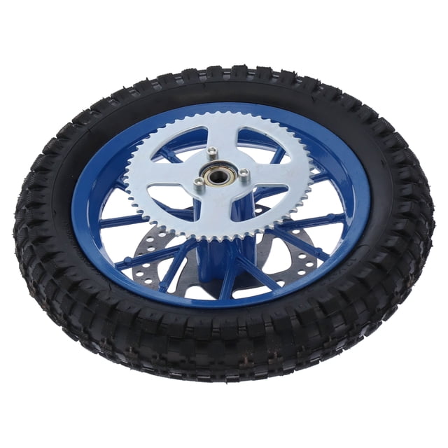 Mini Neumático De Moto De Cross De 12,5 X 2,75 Pulgadas, Llanta De Rueda Trasera De aleación De Acero De Caucho Antideslizante, Reemplazo Del Conjunto De Rueda Trasera