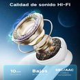 thumbnail image 2 of VEATOOL Wireless Bluetooth Headset,Mic Dual con Cancelación de Ruido ENC,80H de Uso,luces RGB, 2 of 10