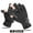 Black, variant on FORICOM Winter Gloves for Men & Women ,Waterproof 5-Layer Ski & Snow Gloves for Cold Weather with 10 Touchscreen Fingers,Suit for Running, Cycling, Biking, Hiking, Driving- M (Black)